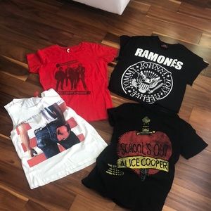 ROCK BAND T-SHIRT BUNDLE 4